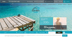Desktop Screenshot of gardenhotels.com